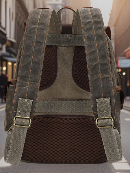 Finnegan™ | Classic High-Quality Canvas Backpack