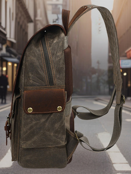 Finnegan™ | Classic High-Quality Canvas Backpack