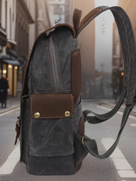 Finnegan™ | Classic High-Quality Canvas Backpack