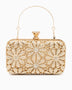 Flower Rhinestones Clutch Bag