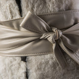 Light Brown Reversible Natural Nappa Sheepskin Fur Vest-4