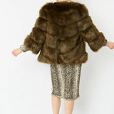 Green Faux Fur Ella Coat-2