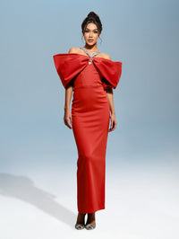 Ivanna — Red Maxi Dress