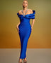 Crystal Halter-neck Elegant Bandage Dress