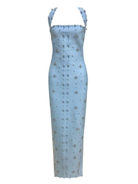 Zara Moreau — Nail Bead Rhinestone Bandage Dress, alternate view 2