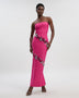 Sequin Flowers Embellished Bandage Dress