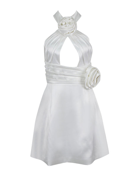 Blaise Marceau — Chic Sleeveless Mini Pink Dress with Open Back, alternate view 5