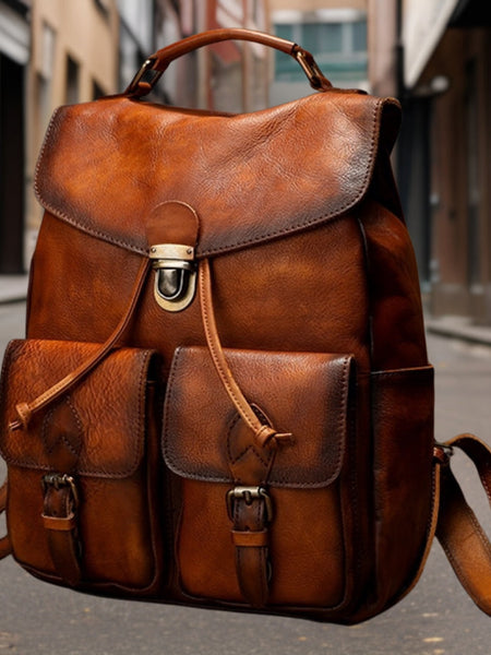Harrison™ | Exquisite Leather Backpack