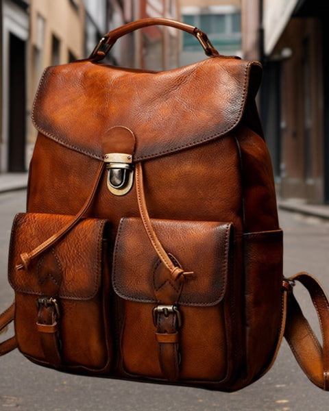Harrison™ | Exquisite Leather Backpack