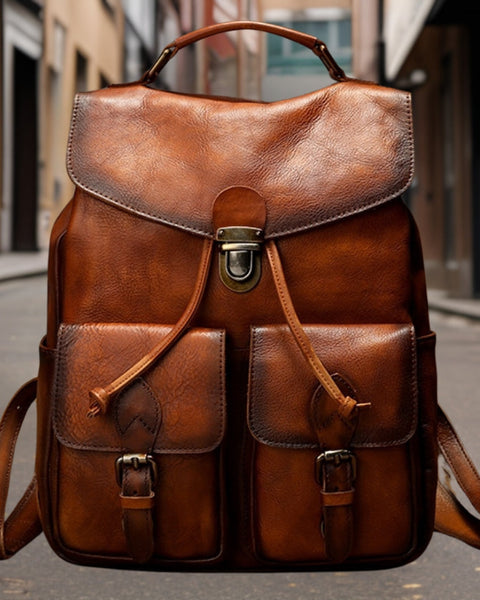 Harrison™ | Exquisite Leather Backpack