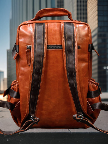 Hayden™ | Leather Shoulder Backpack