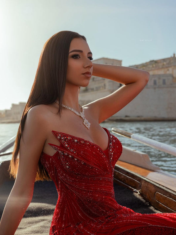 Unique & Elegant Bandage Evening Dress Opulent Empire Unique & Elegant Bandage Evening Dress Opulent Empire