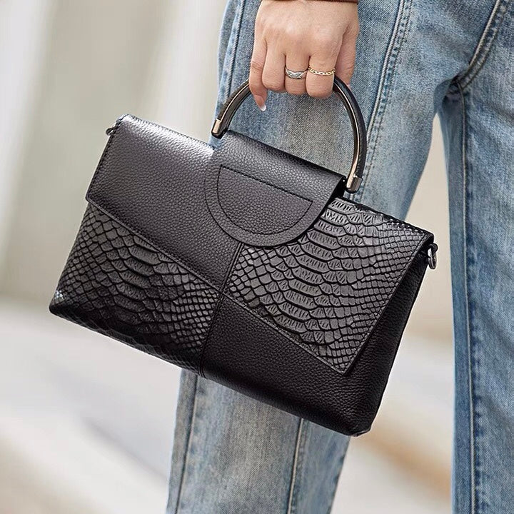 Maddy Soft Leather Shoulder Bag - Opulent Empire