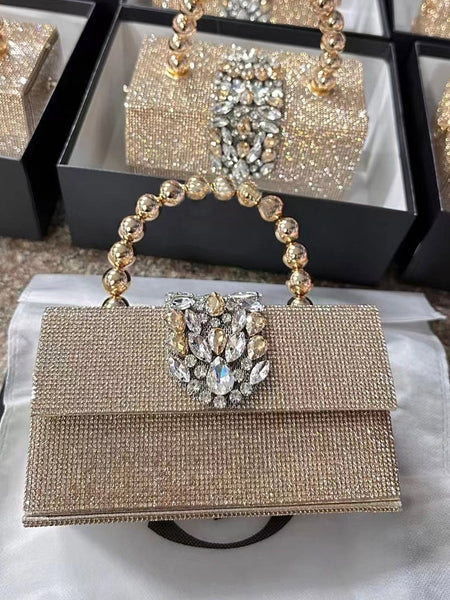 Anisha Rhinestones Handbag - Opulent Empire