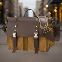 Ingomar™ — Retro Canvas Crossbody Bag