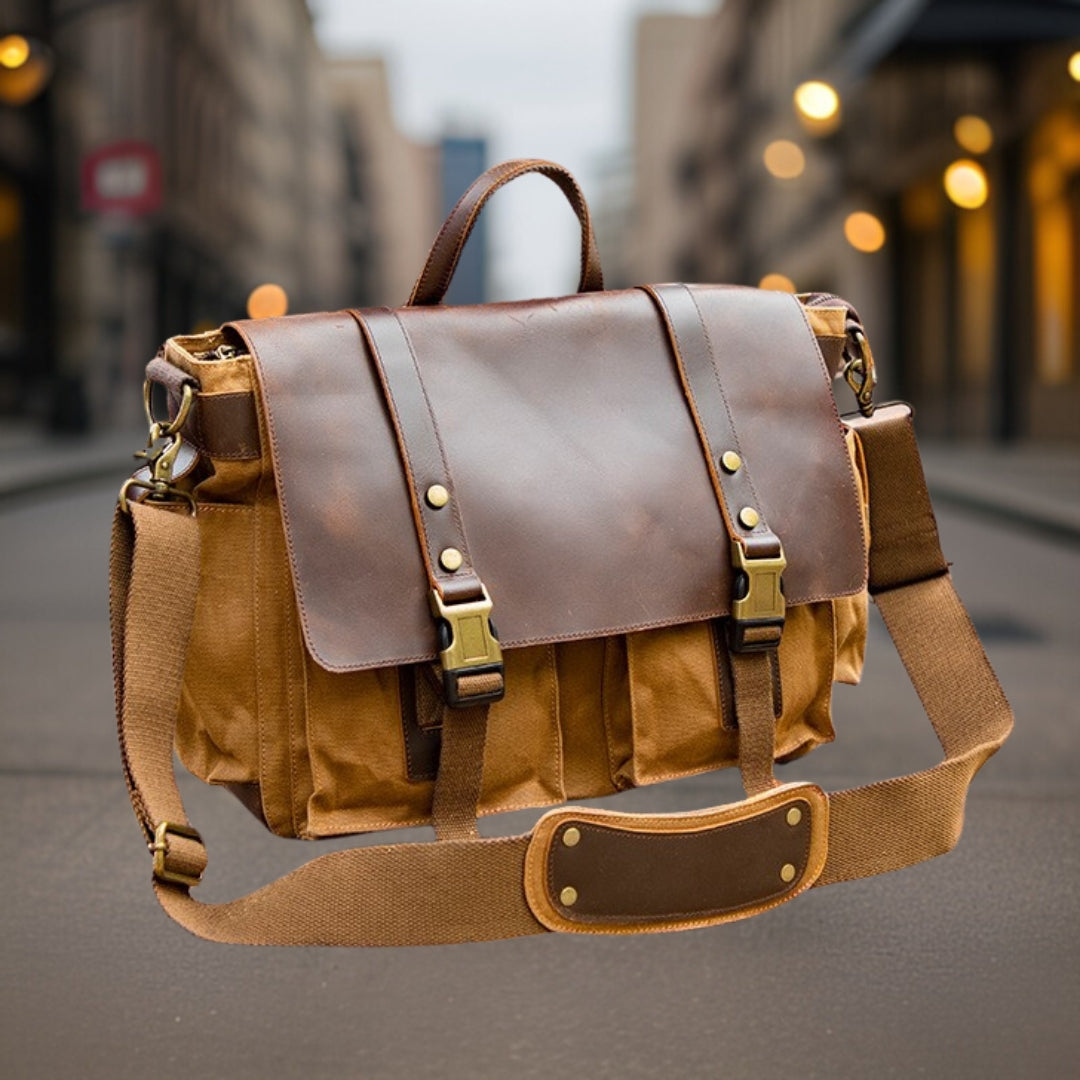 Ingomar™ — Retro Canvas Crossbody Bag, alternate view 3