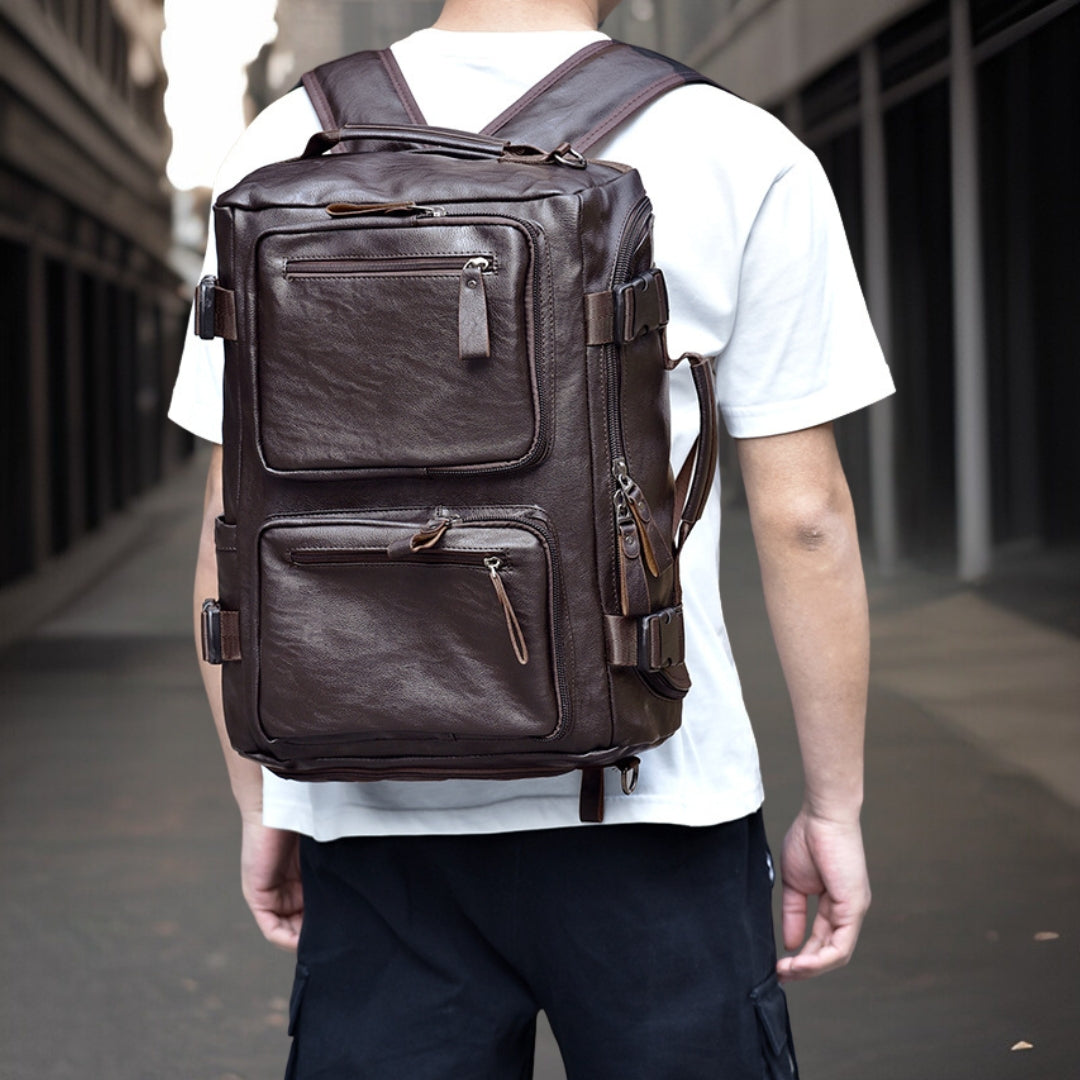 Isaac™ — Premium Backpack Men's Statement Handbag, alternate view 6
