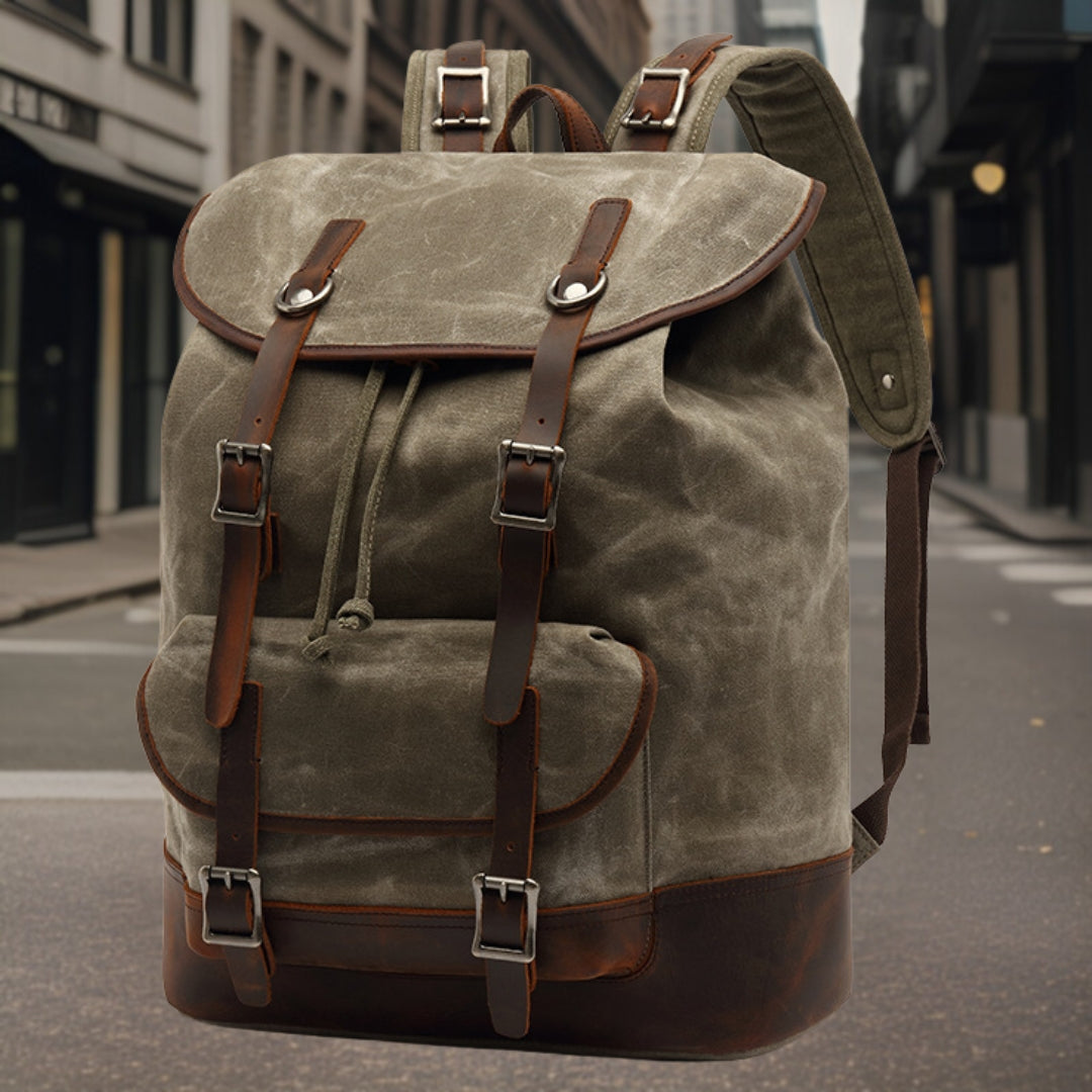 Jacob™ — Stylish Canvas Backpack Men's Statement Handbag