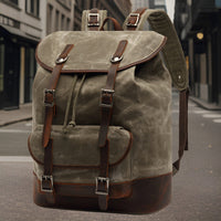 Jacob™ — Stylish Canvas Backpack Men's Statement Handbag