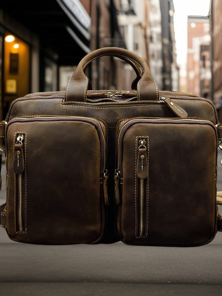 Jason™ | Genuine Leather Shoulder Bag