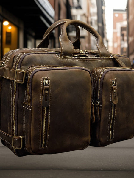 Jason™ | Genuine Leather Shoulder Bag