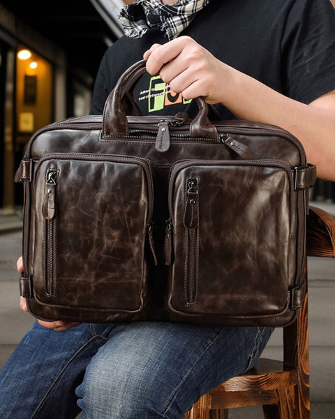 Jason™ | Genuine Leather Shoulder Bag