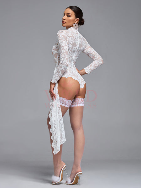 Sexy Lace See-through Bodysuit