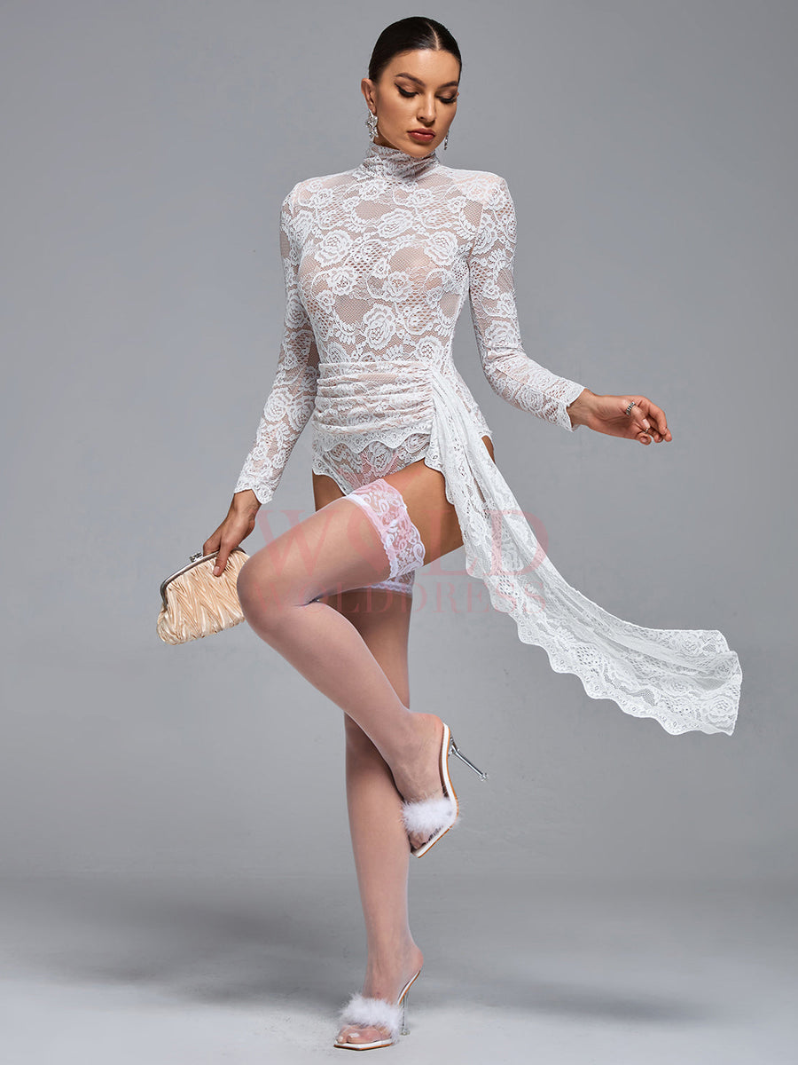 Sexy Lace See-through Bodysuit