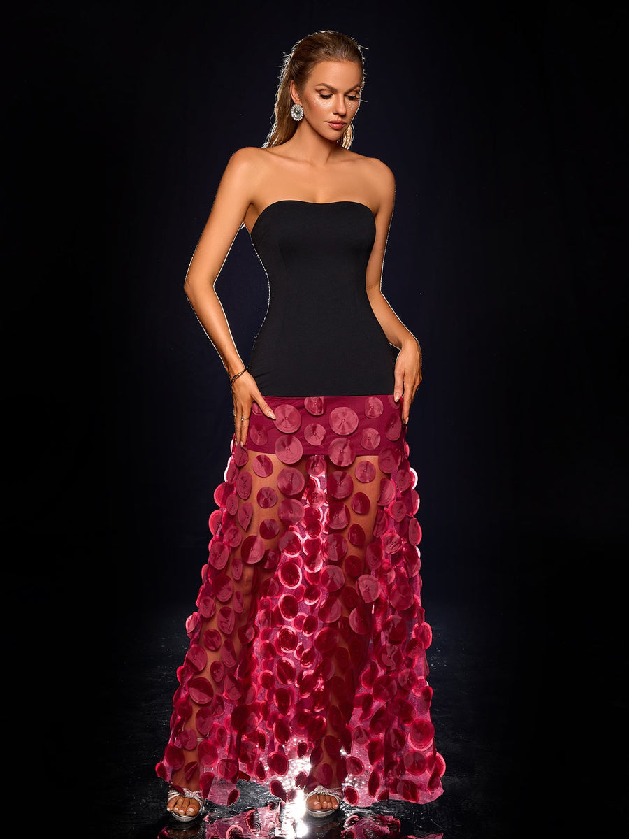 harper mesh maxi dress Ring Harper Mesh Maxi Dress OutDazl
