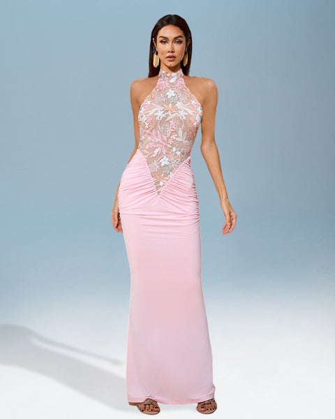 Zélie Bellamy — Stunning Sequin Dress with Embroidery and Elegant Backless Design, alternate view 10