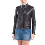 Brown Trendy Genuine Sheepskin Jacket-0