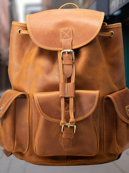 Liam™ | Retro Casual Leather Bag