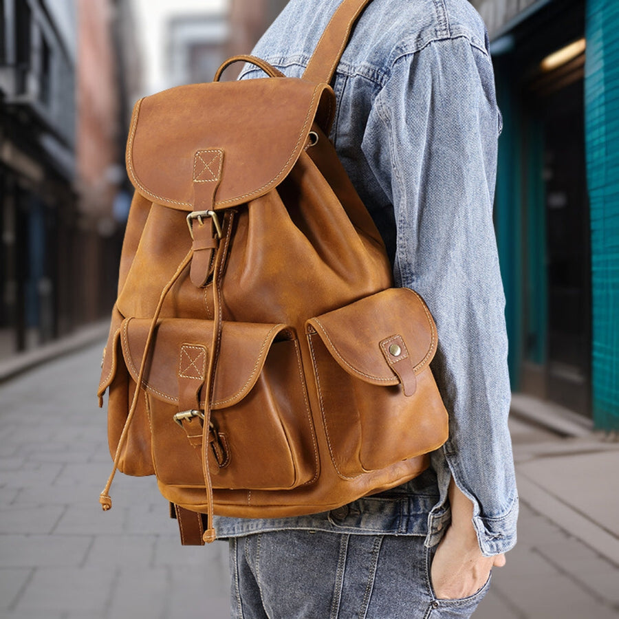 Liam™ | Retro Casual Leather Bag