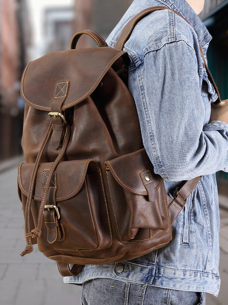 Liam™ | Retro Casual Leather Bag