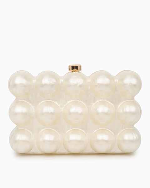 Lorraine Acrylic Clutch Bag