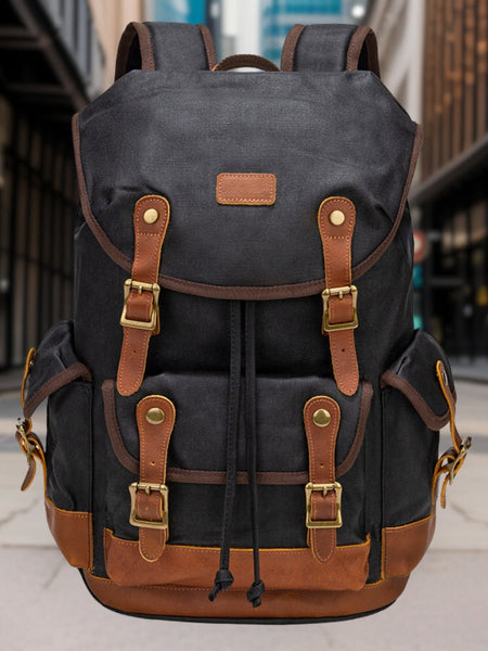 Ludolf™ | Retro Canvas Backpack