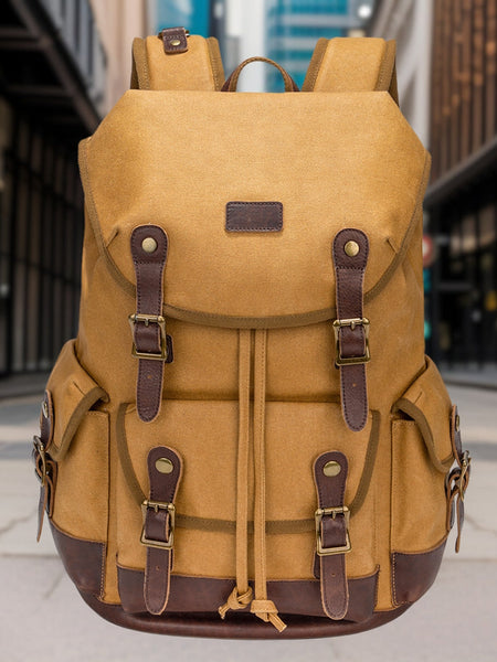 Ludolf™ | Retro Canvas Backpack