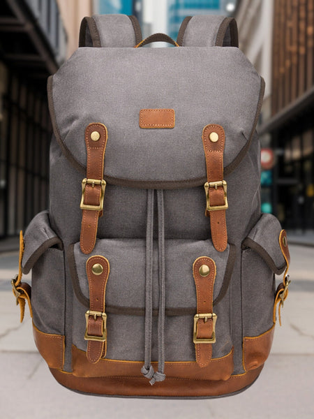 Ludolf™ | Retro Canvas Backpack