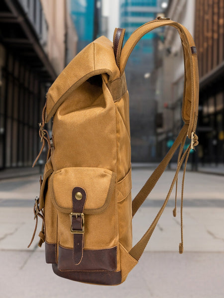 Ludolf™ | Retro Canvas Backpack