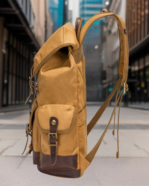 Ludolf™ | Retro Canvas Backpack