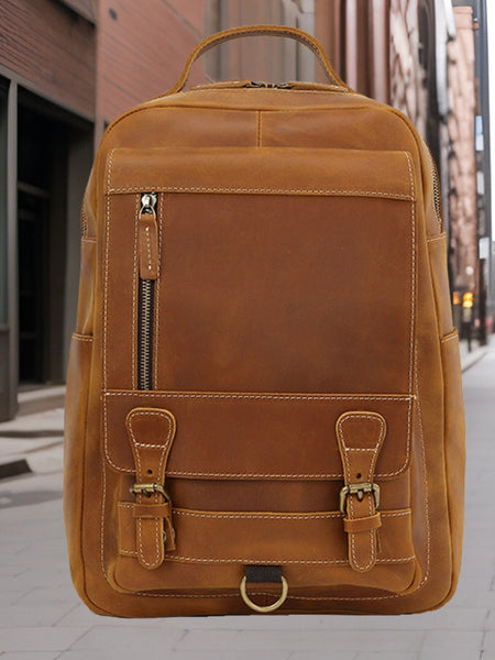 Mason™ | Premium Leather Backpack