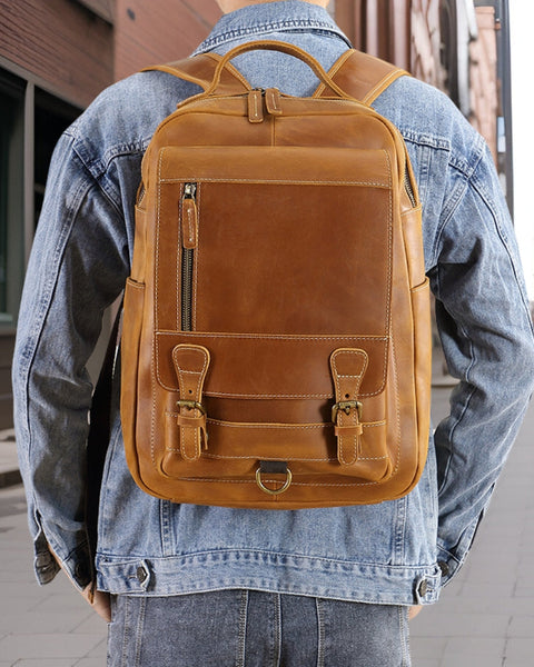 Mason™ | Premium Leather Backpack