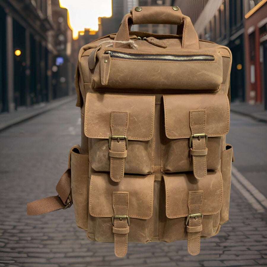 Maxie™ | Genuine Leather Backpack