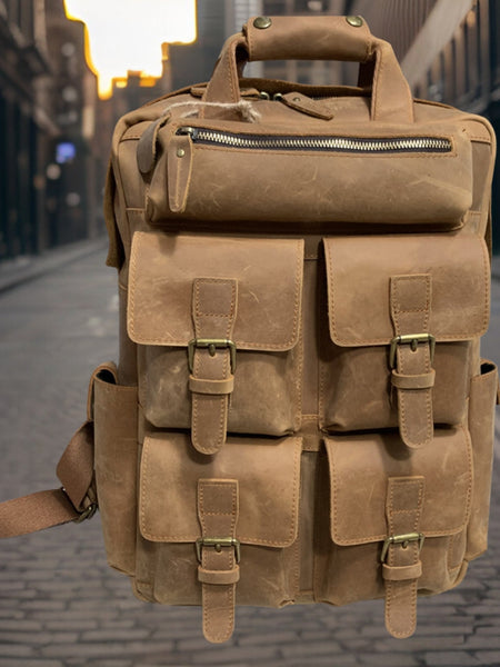 Maxie™ | Genuine Leather Backpack