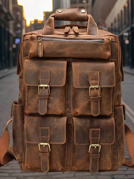 Maxie™ | Genuine Leather Backpack