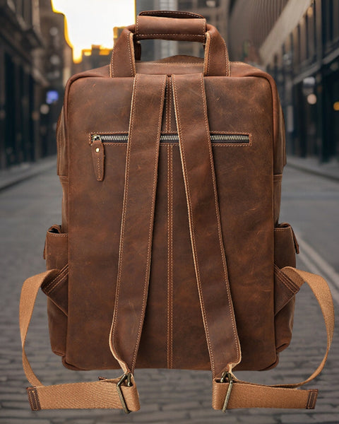 Maxie™ | Genuine Leather Backpack