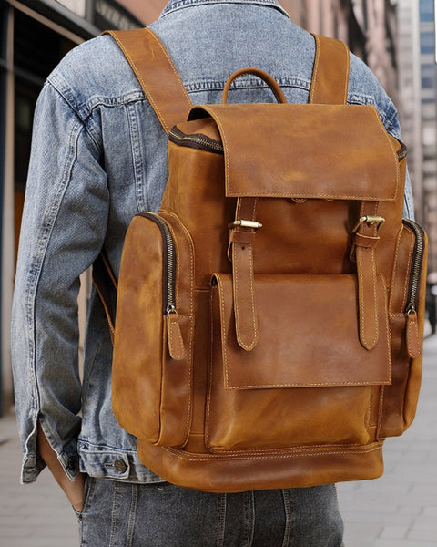 Nathan™ | Premium Retro Backpack