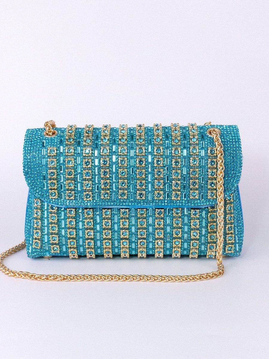 Chantal Diamond Clutch Bag - Opulent Empire