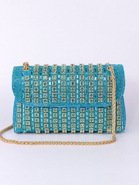 Chantal Diamond Clutch Bag - Opulent Empire