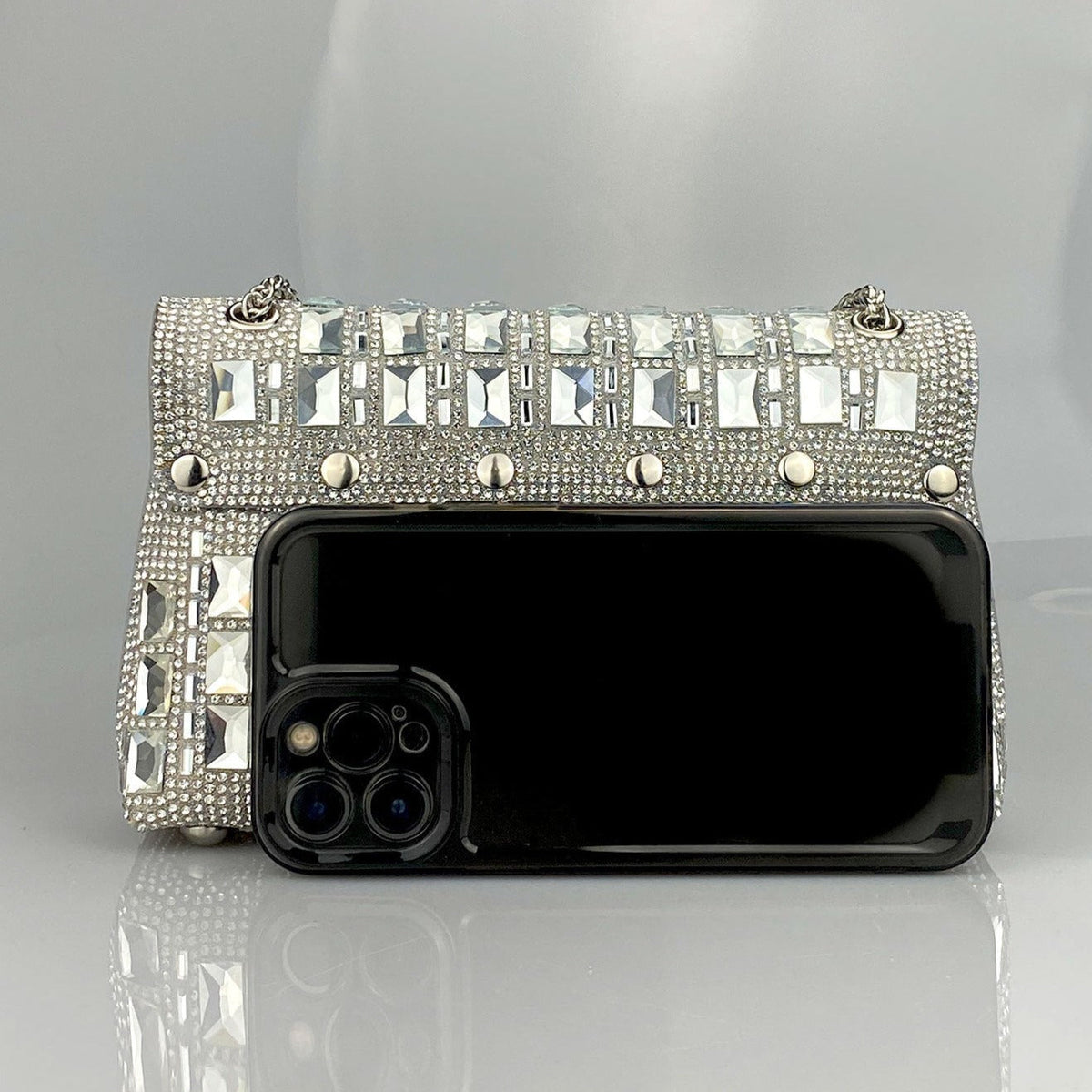 Ayesha — Gemstones Clutch Bag, alternate view 4